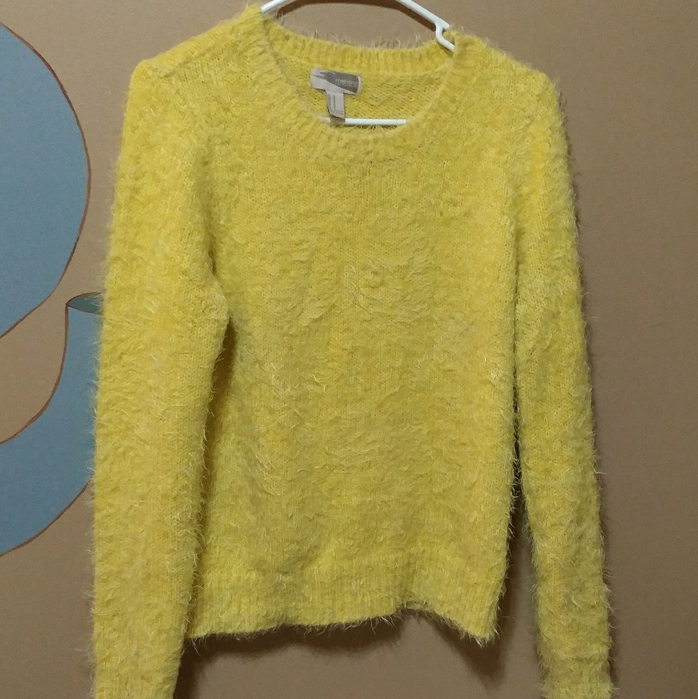 F21 fluffy sweater